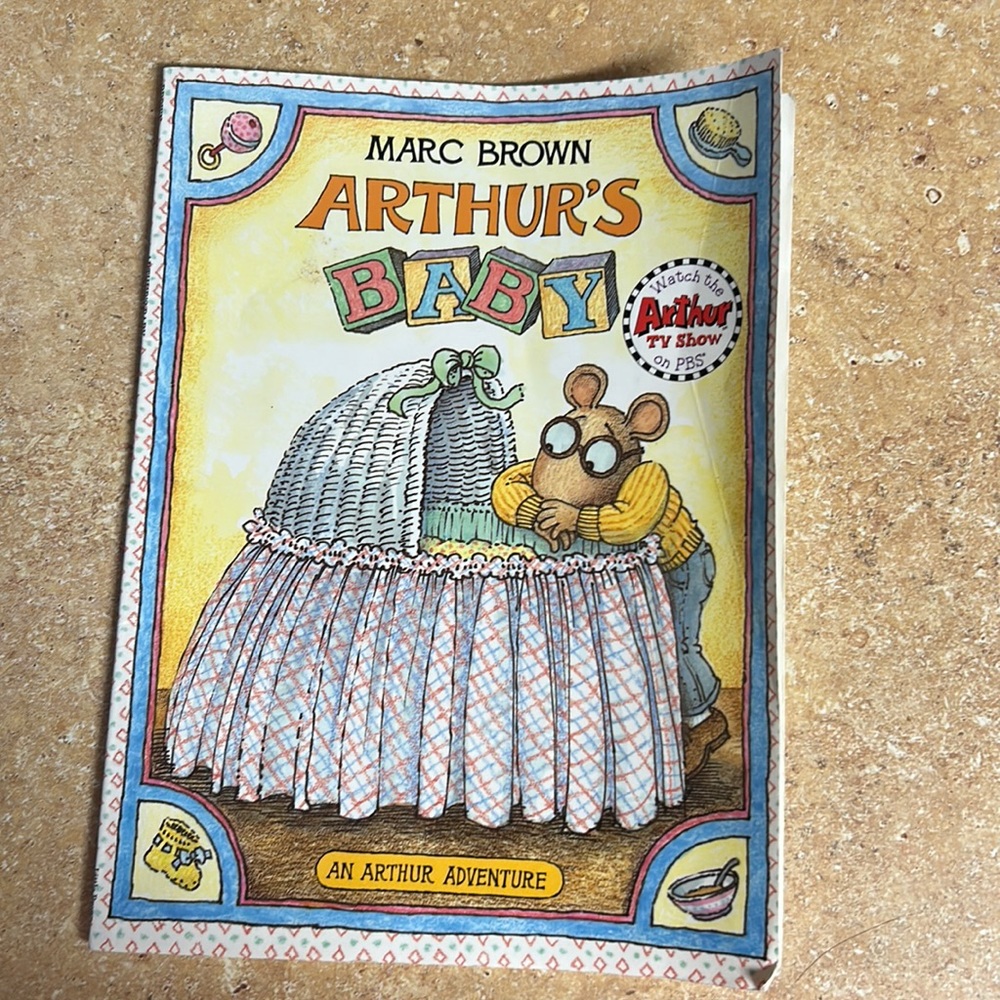 Arthur’s Baby by Marc Brown from the Arthur TV Show on PBS 📚 3 for $10